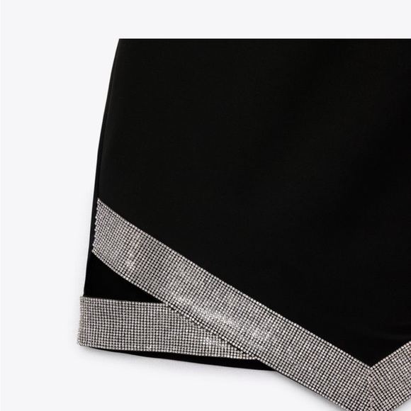 ZARA Shiny Mini Skirt - Picture 7 of 8